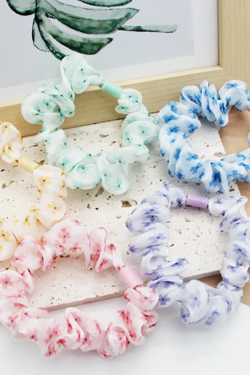 COMFORTABLE SILK HAIR SCRUNCHIES