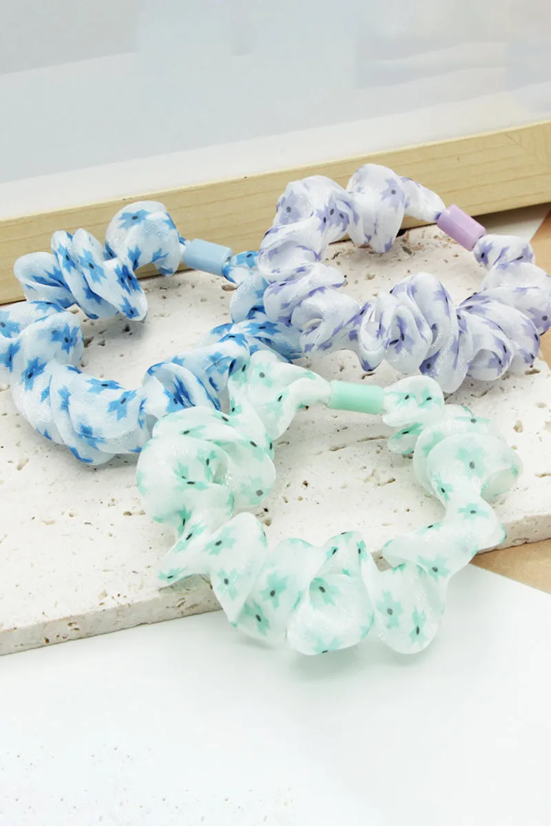 COMFORTABLE SILK HAIR SCRUNCHIES