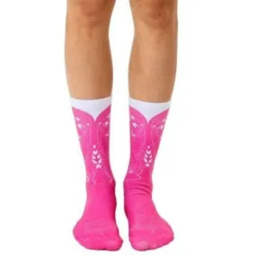 Cowgirl Boot Crew Socks