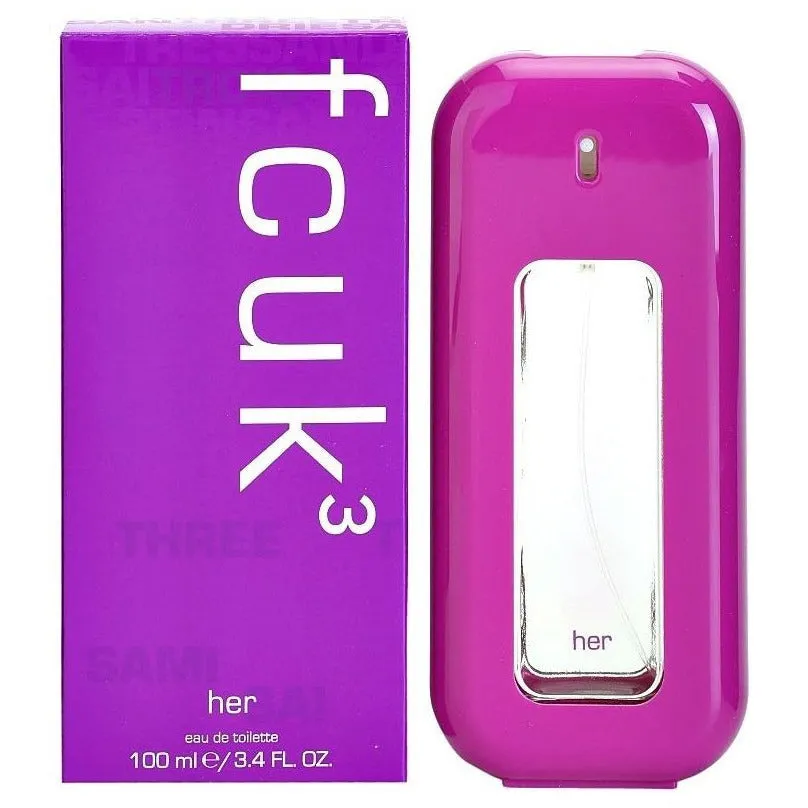 Fcuk 3 Her Eau De Toilette For Women