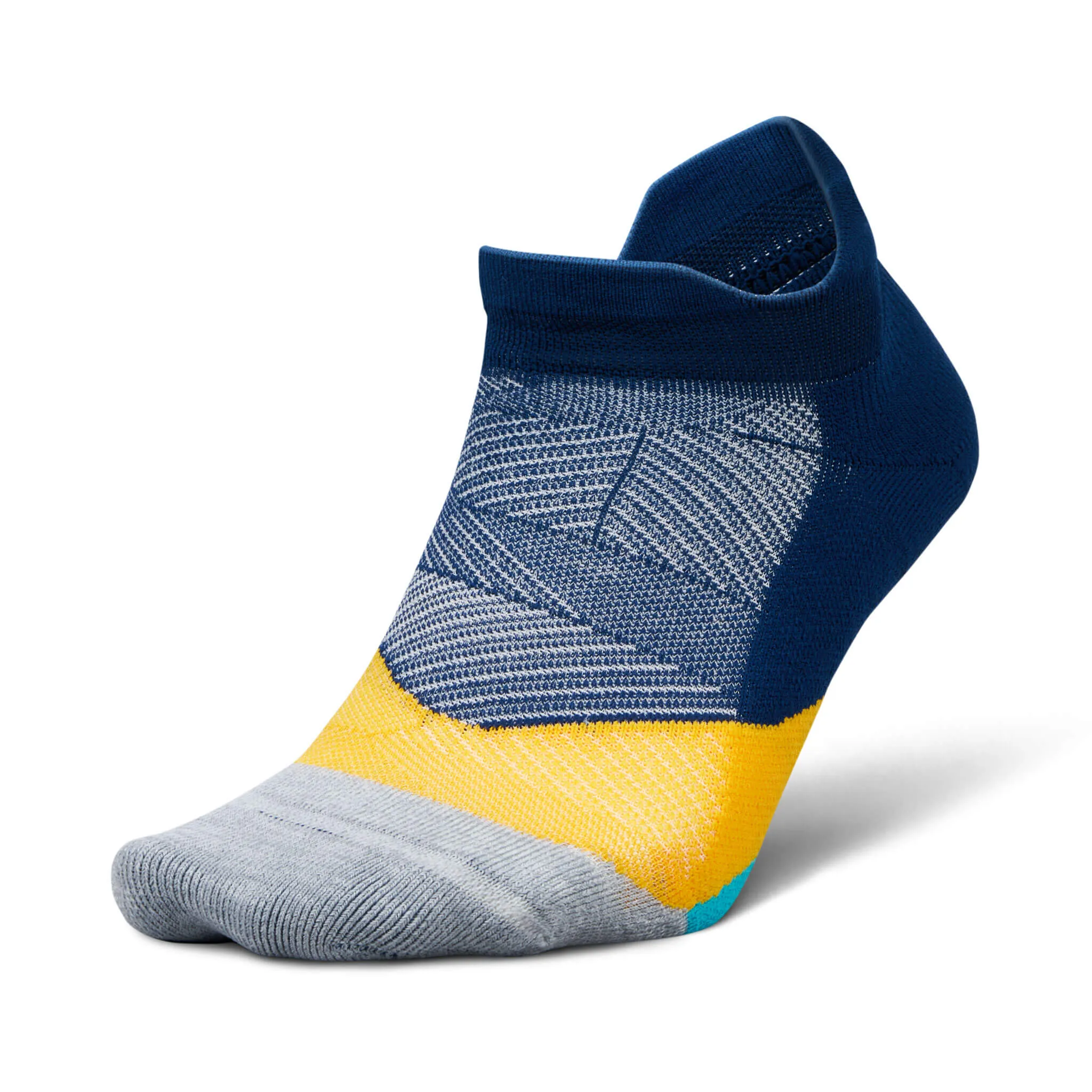 Feetures | Unisex Elite Light Cushion No Show Tab - Nitro Navy