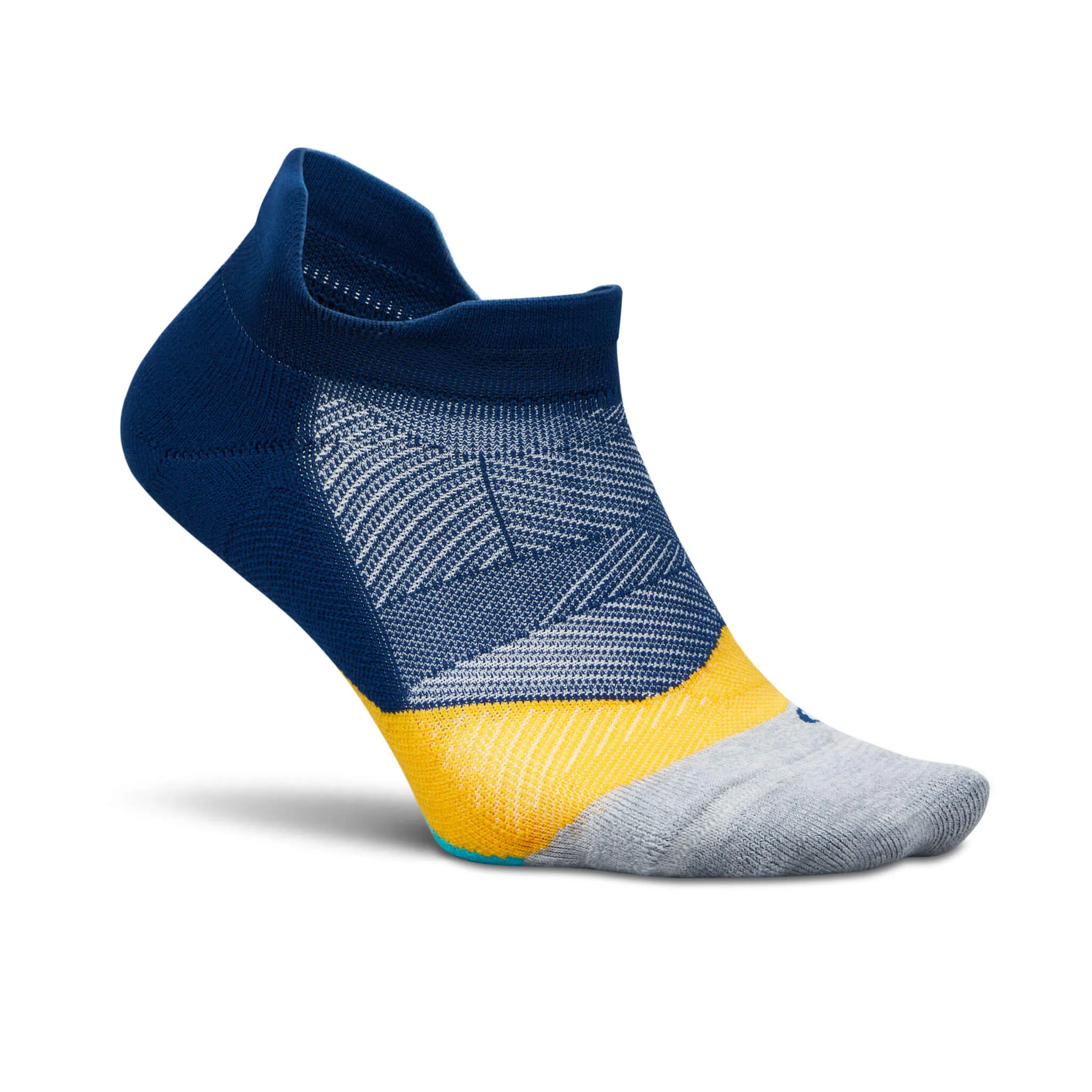 Feetures | Unisex Elite Light Cushion No Show Tab - Nitro Navy