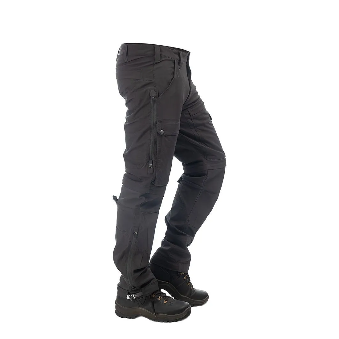 Flexible Zip-off Men Pant (Anthracite)