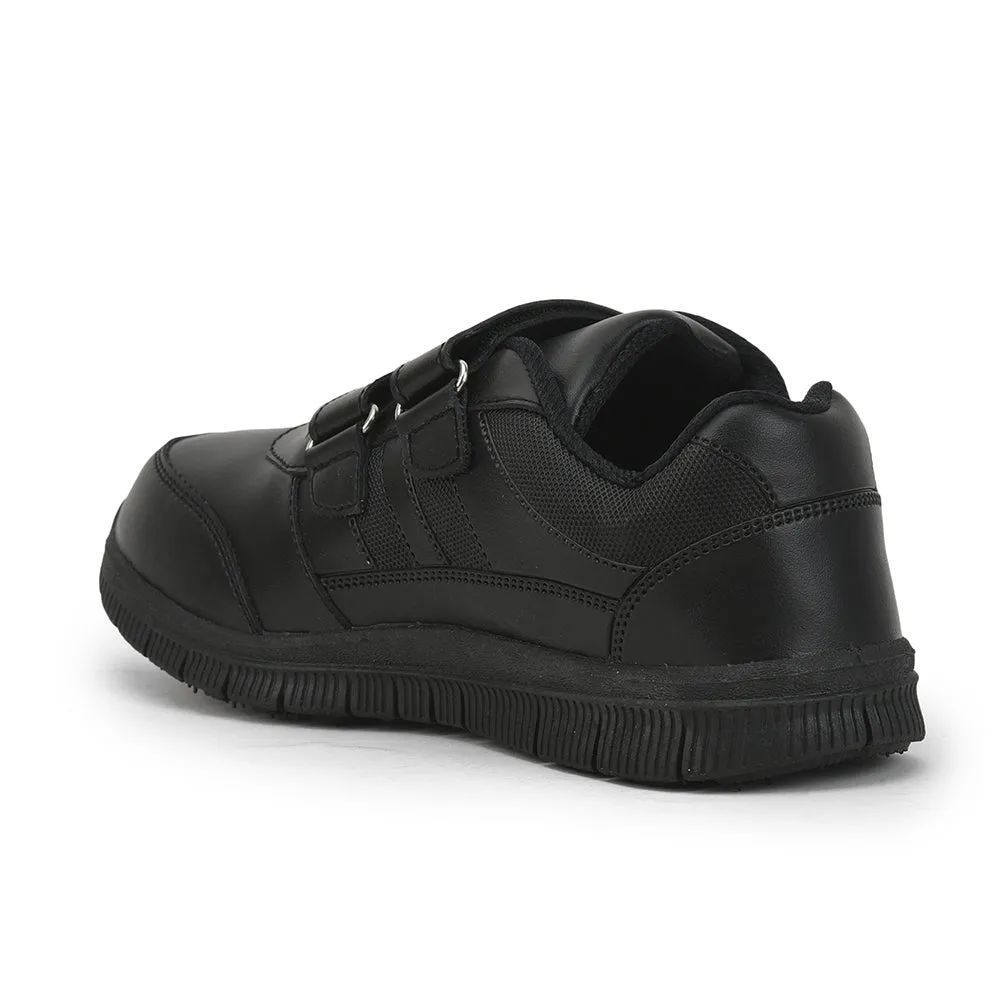 Force 10 By Liberty Kids GOLA-SCHV Black School Non Lacing Shoes