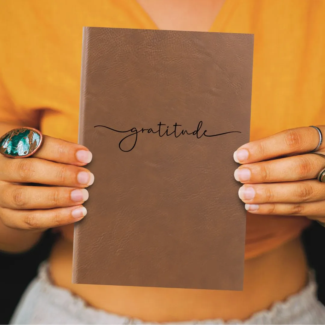 Gratitude Journal | Leatherette Journal