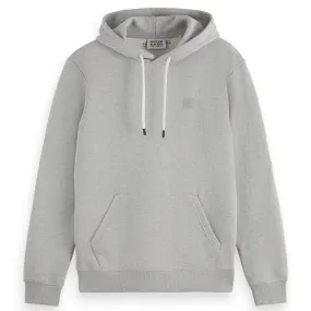 Grey Melange Core - Logo Hoodie