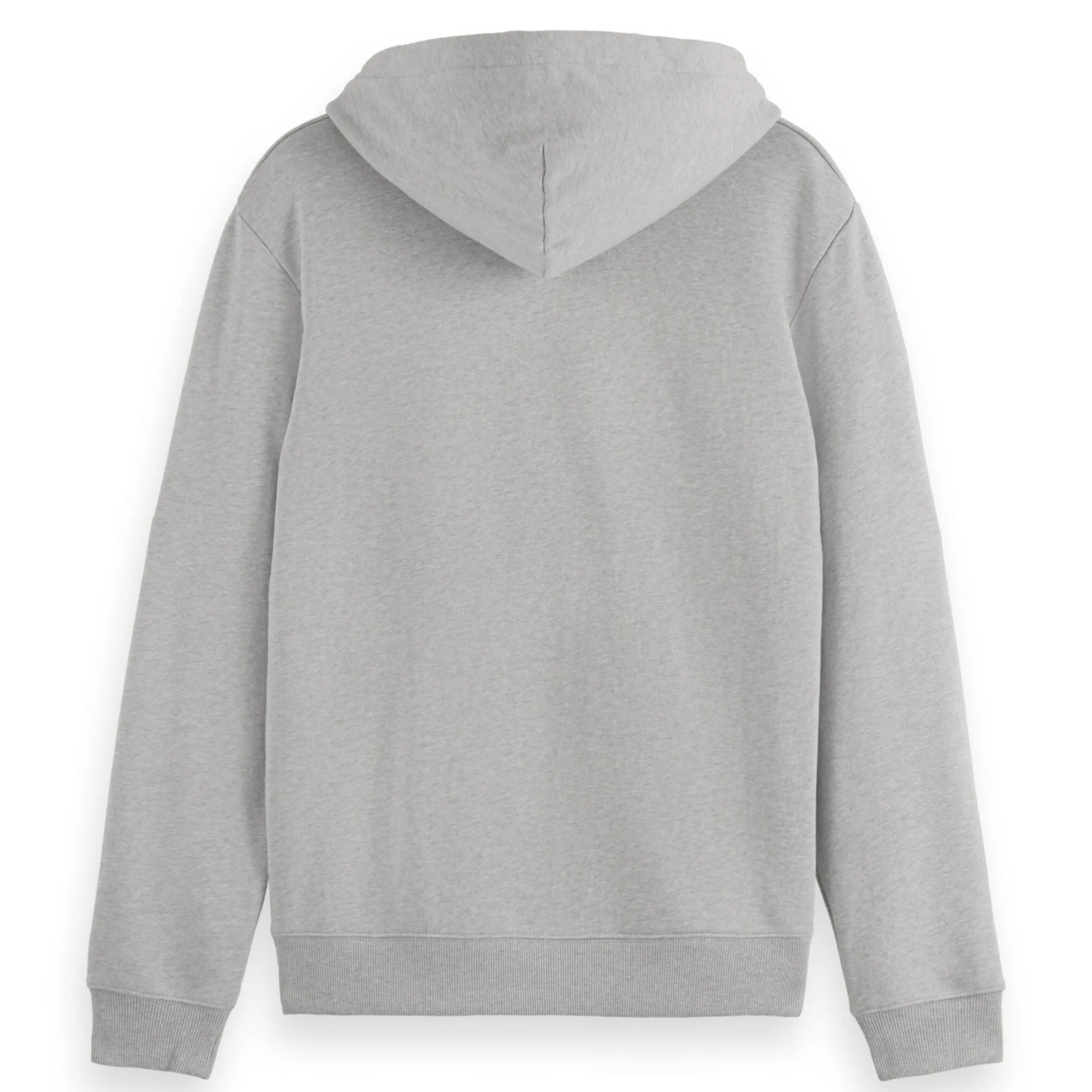 Grey Melange Core - Logo Hoodie