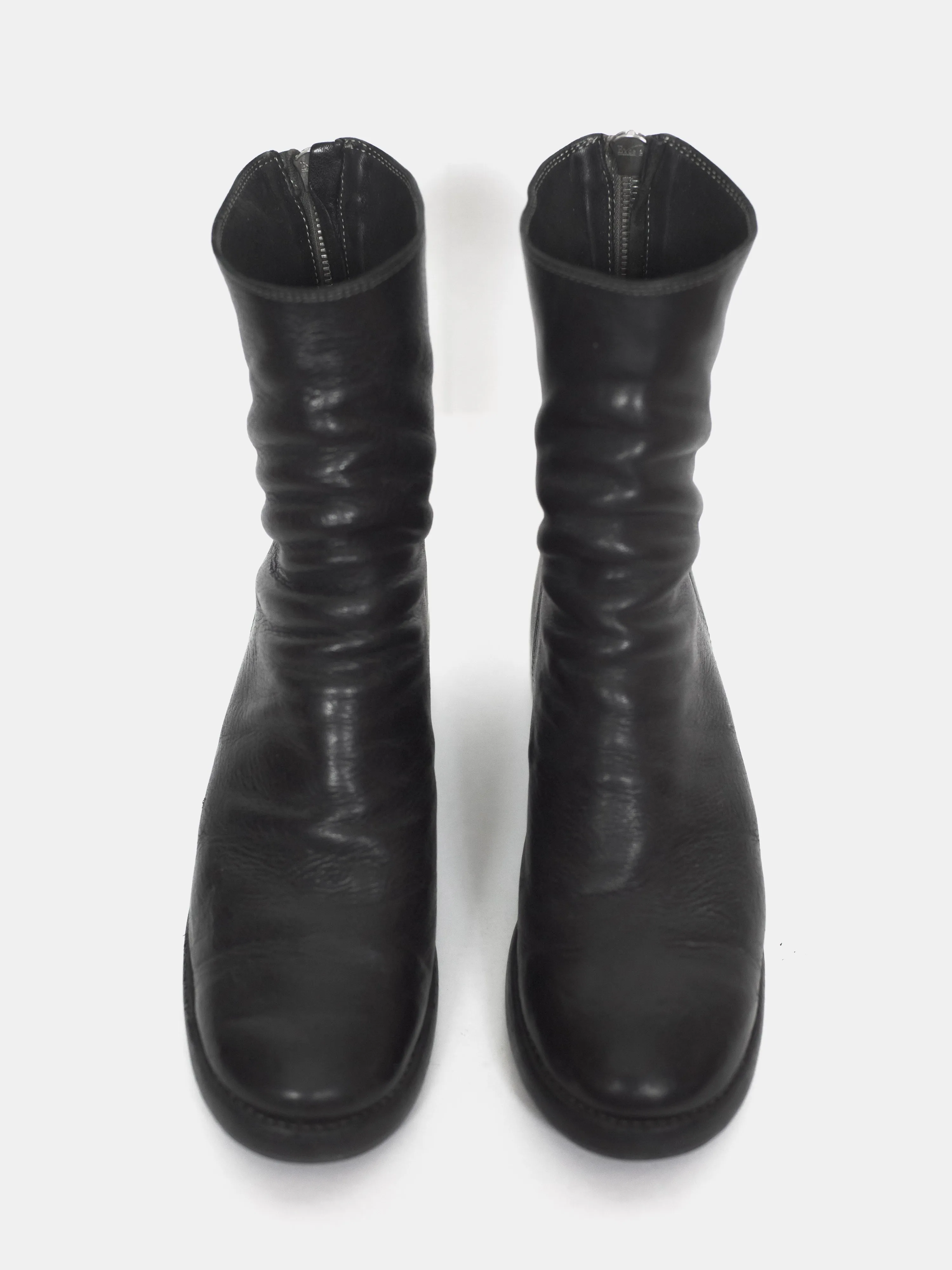 Guidi 788Z Stacked Heel Backzip Boots