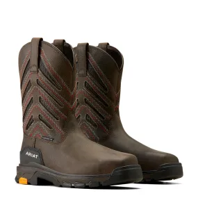 Intrepid VentTEK Composite Toe Work Boot Iron Coffee