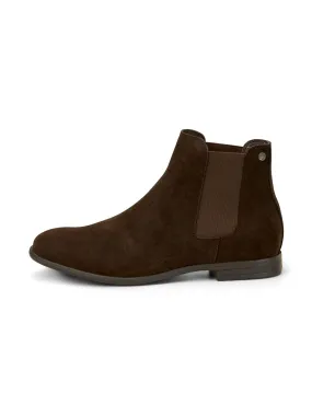 Jack & Jones Boots Mitchell Synth Suede Java - Braun