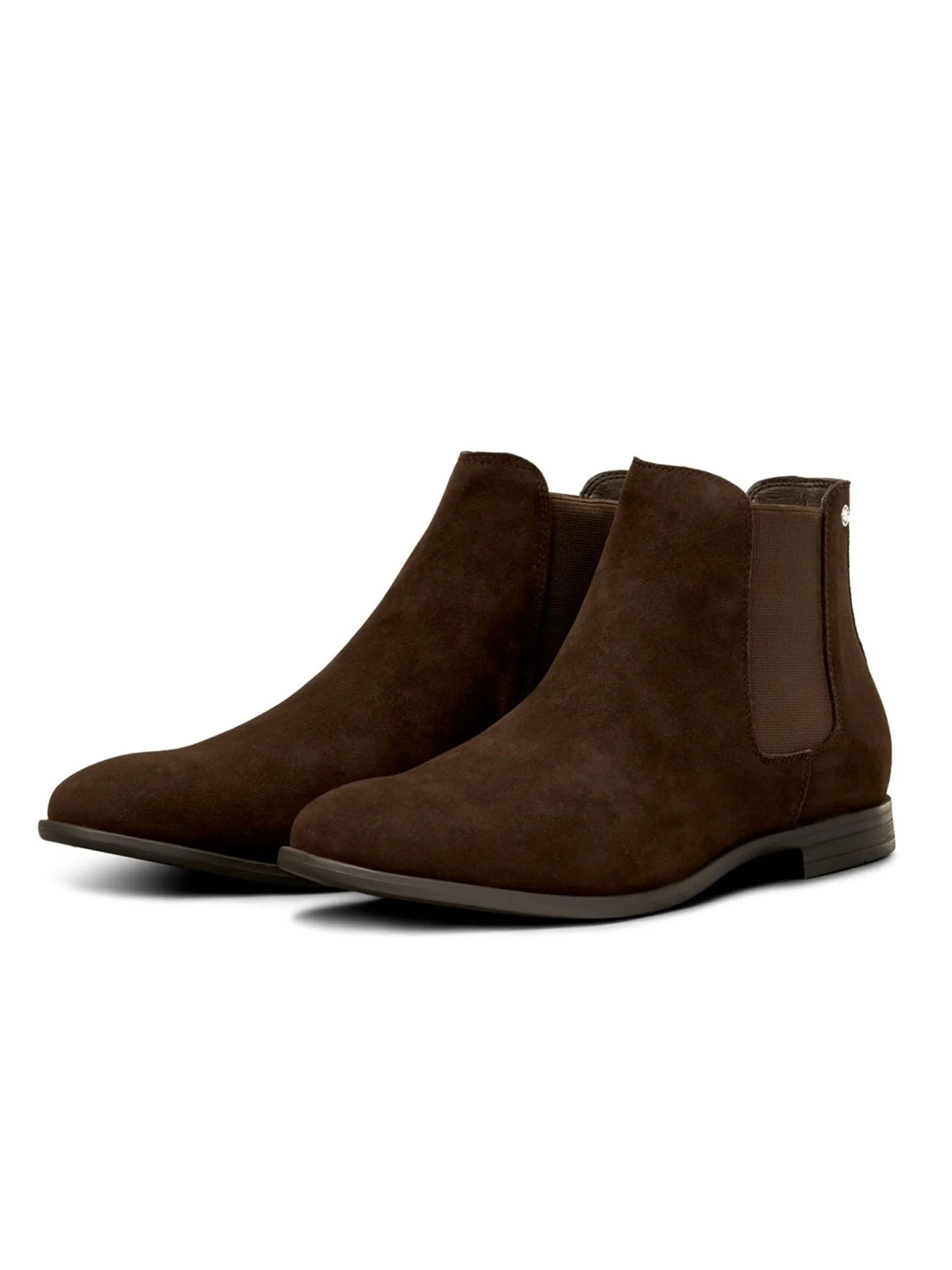 Jack & Jones Boots Mitchell Synth Suede Java - Braun