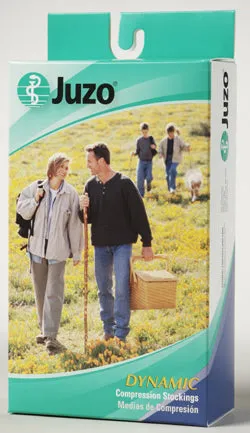 Juzo 3512 AD Dynamic Unisex Open Toe Knee Highs w/ Silicone Top Band 30-40 mmHg - MAX