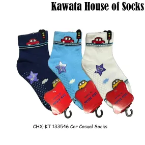 Kids Anti Slip Quarter Car Casual Socks