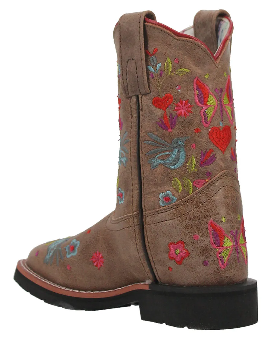 Kids' Fleur Western Boots