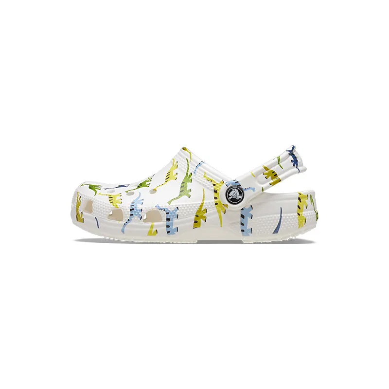 Kid's Preschool Classic Print Clog Dinosaur