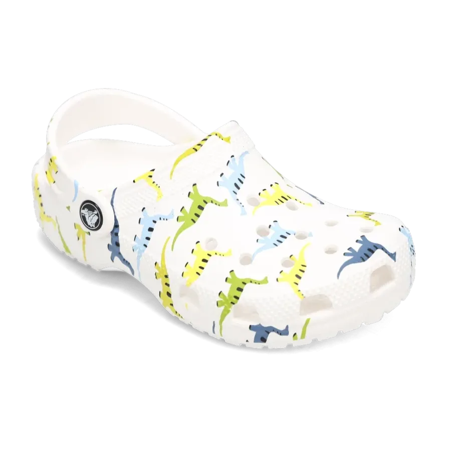 Kid's Preschool Classic Print Clog Dinosaur