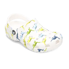 Kid's Preschool Classic Print Clog Dinosaur