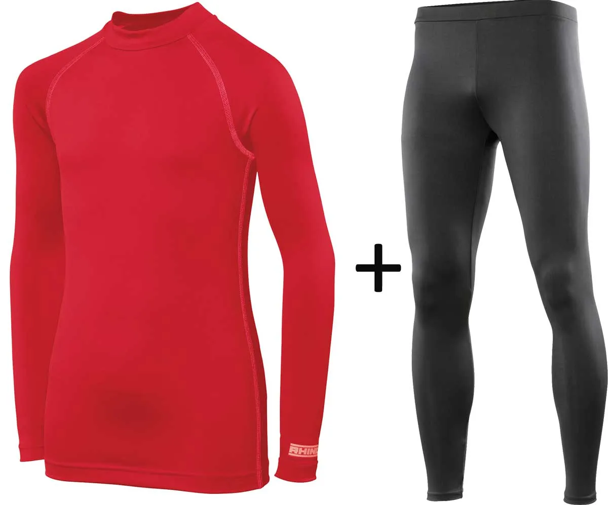 Kids' Rhino Thermal Baselayer COMBO {RH01B/RH11B}