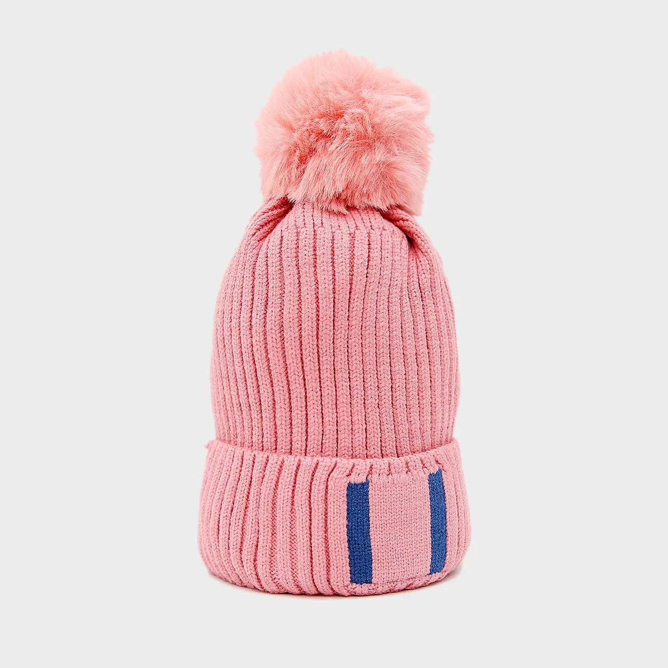 Kids Wool Soft Premium Quality Embroidered Knitted Fur Lined Stretch Caps