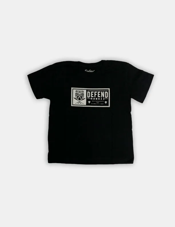 KI'I PATCH Youth Black Tee