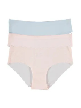 Laundry by Shelli Segal Women’s Bikini Brazilian Underwear Panty Pack, Soft, Comfortable, Stretch Panties