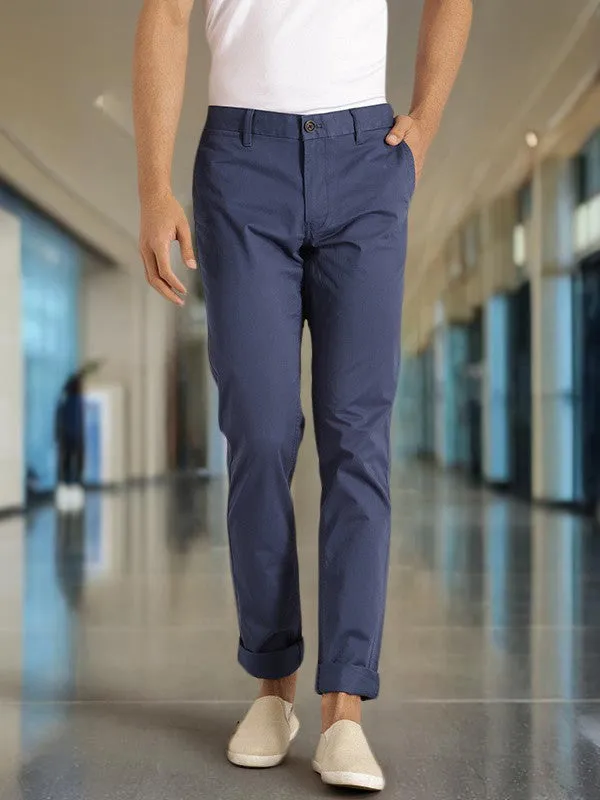 Men Brooklyn Fit Cotton Stretch Trouser