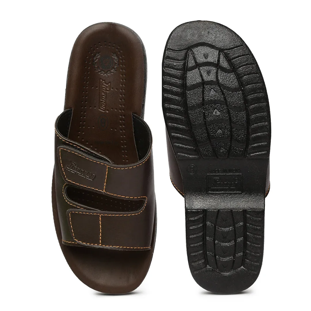 Men's Brown Vertex Flip-Flops