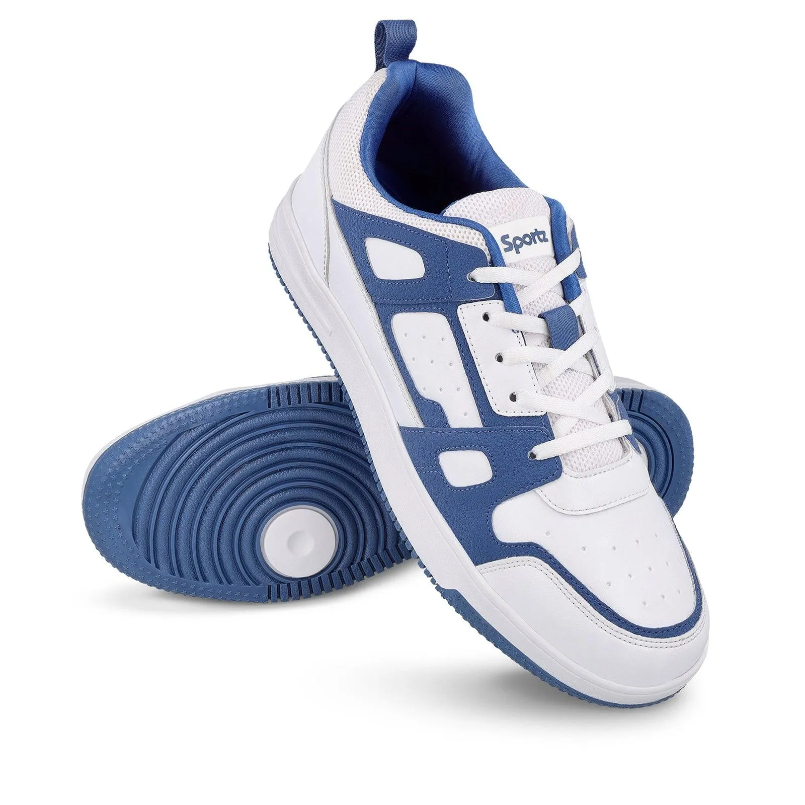 Men's Casual Sneakers - WY3344 White Blue