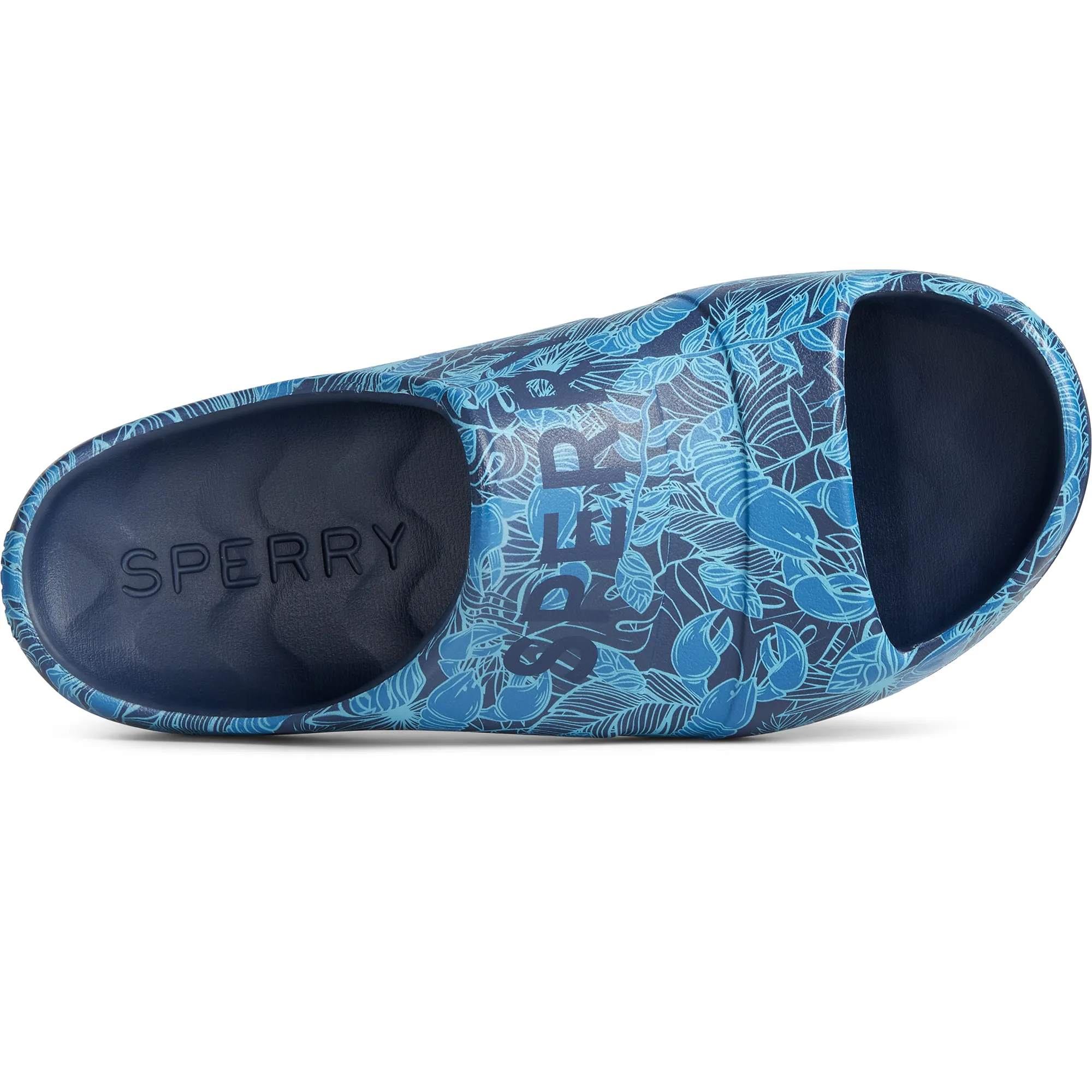 Men's Float Slide Resort Sandal - Blue (STS24822)