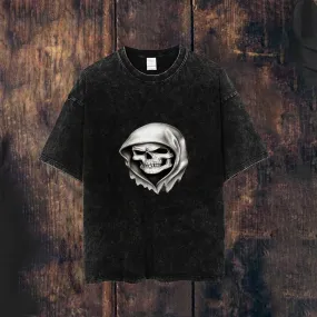 Mens Skeleton Print Tee