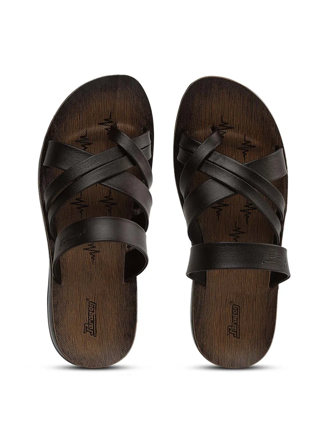 Men's Vertex Dark Brown Sandal