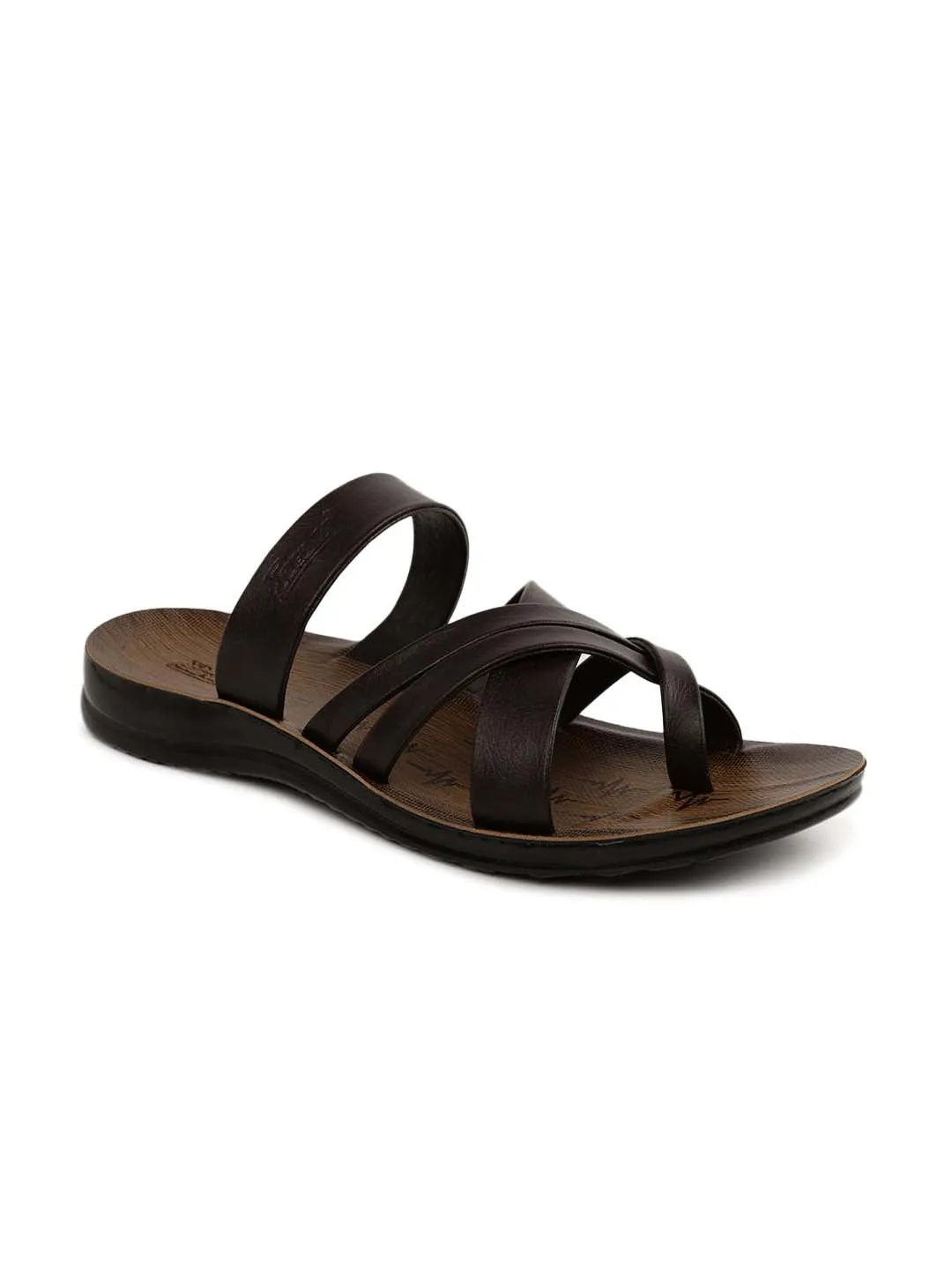 Men's Vertex Dark Brown Sandal