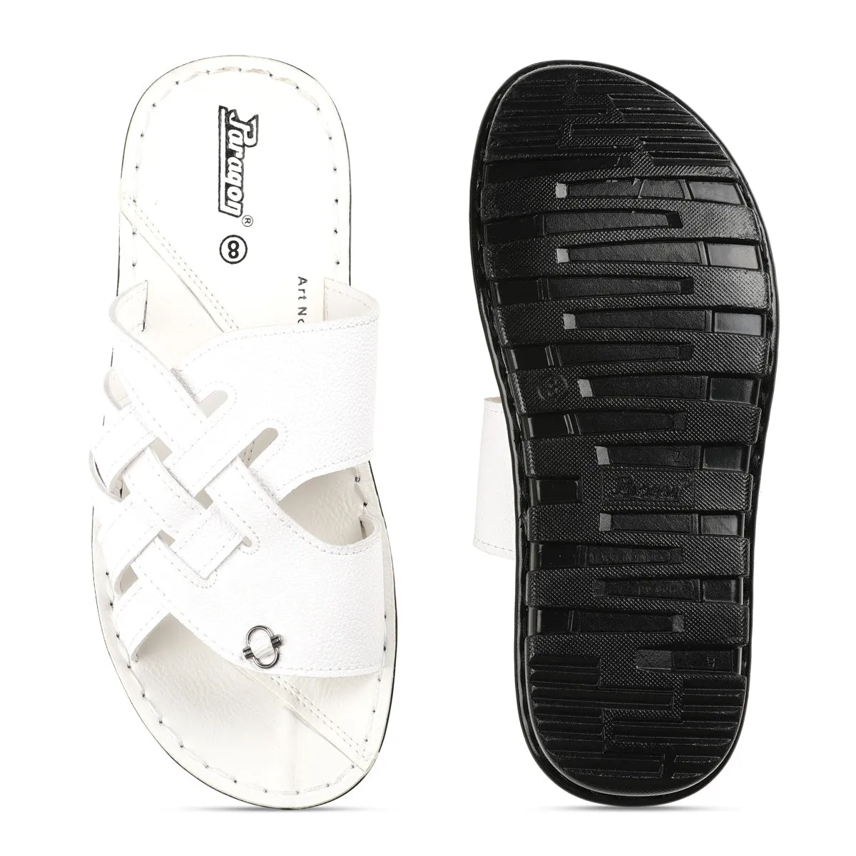 Men's White Vertex Flip-Flops