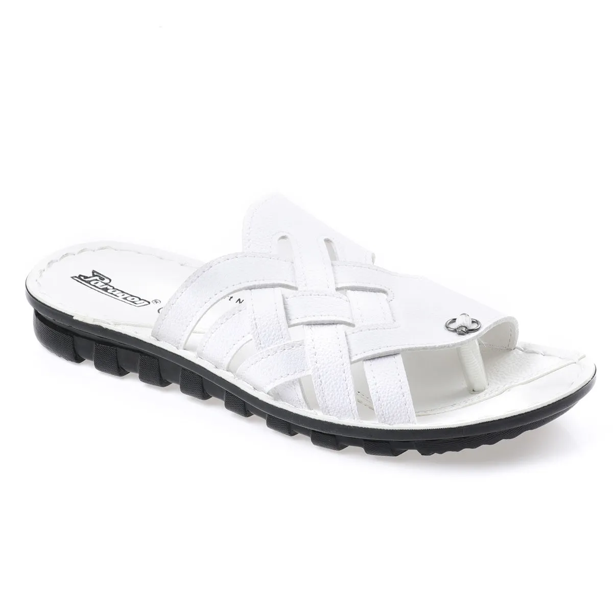 Men's White Vertex Flip-Flops