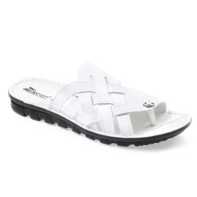 Men's White Vertex Flip-Flops