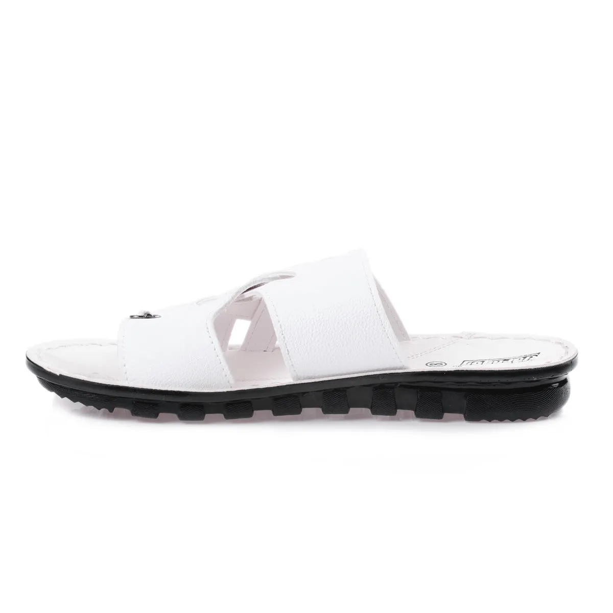 Men's White Vertex Flip-Flops