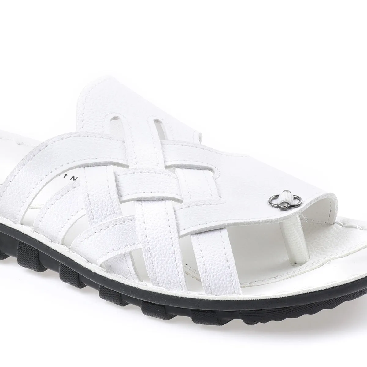 Men's White Vertex Flip-Flops