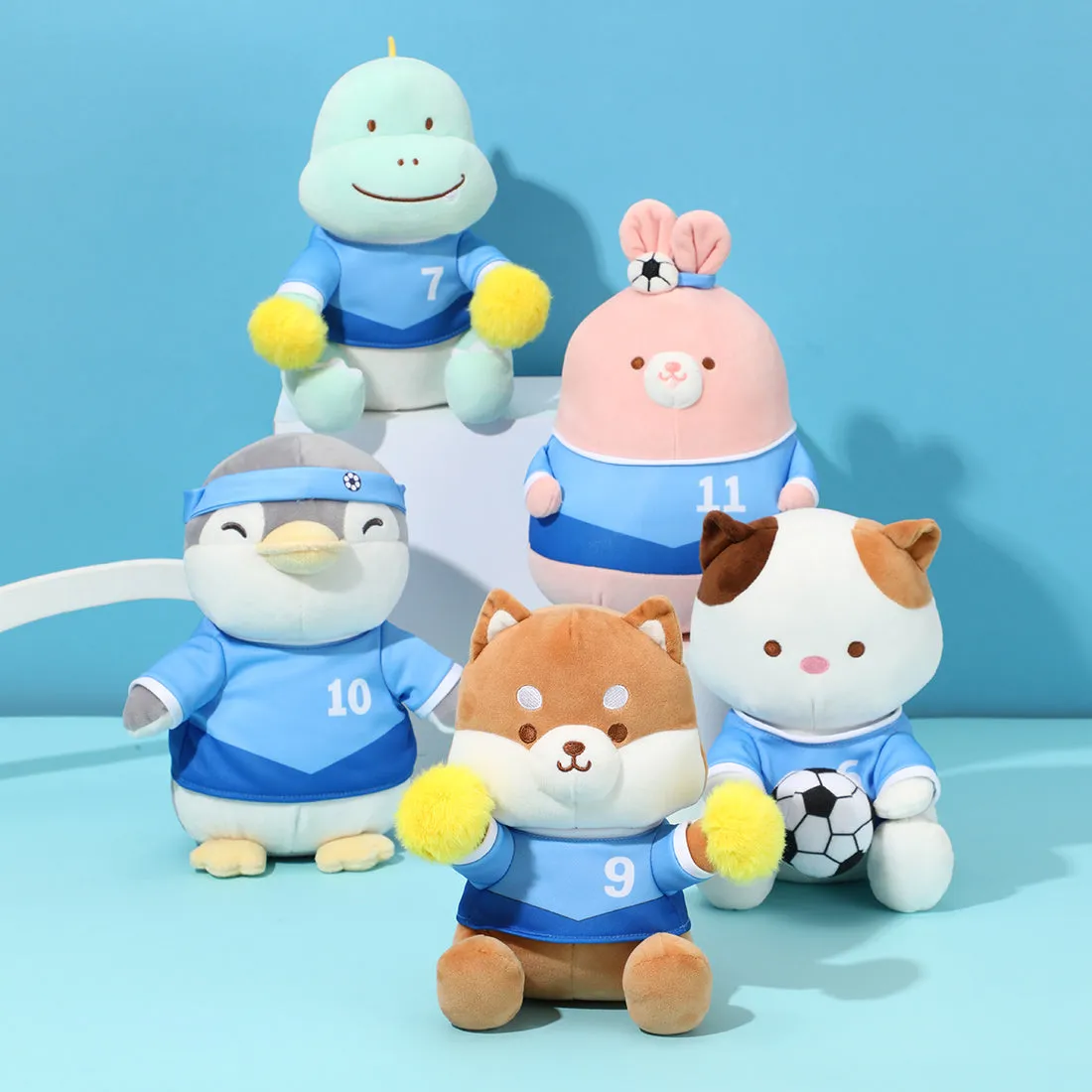 MINISO Mini Family Sports Sitting Plush Toy