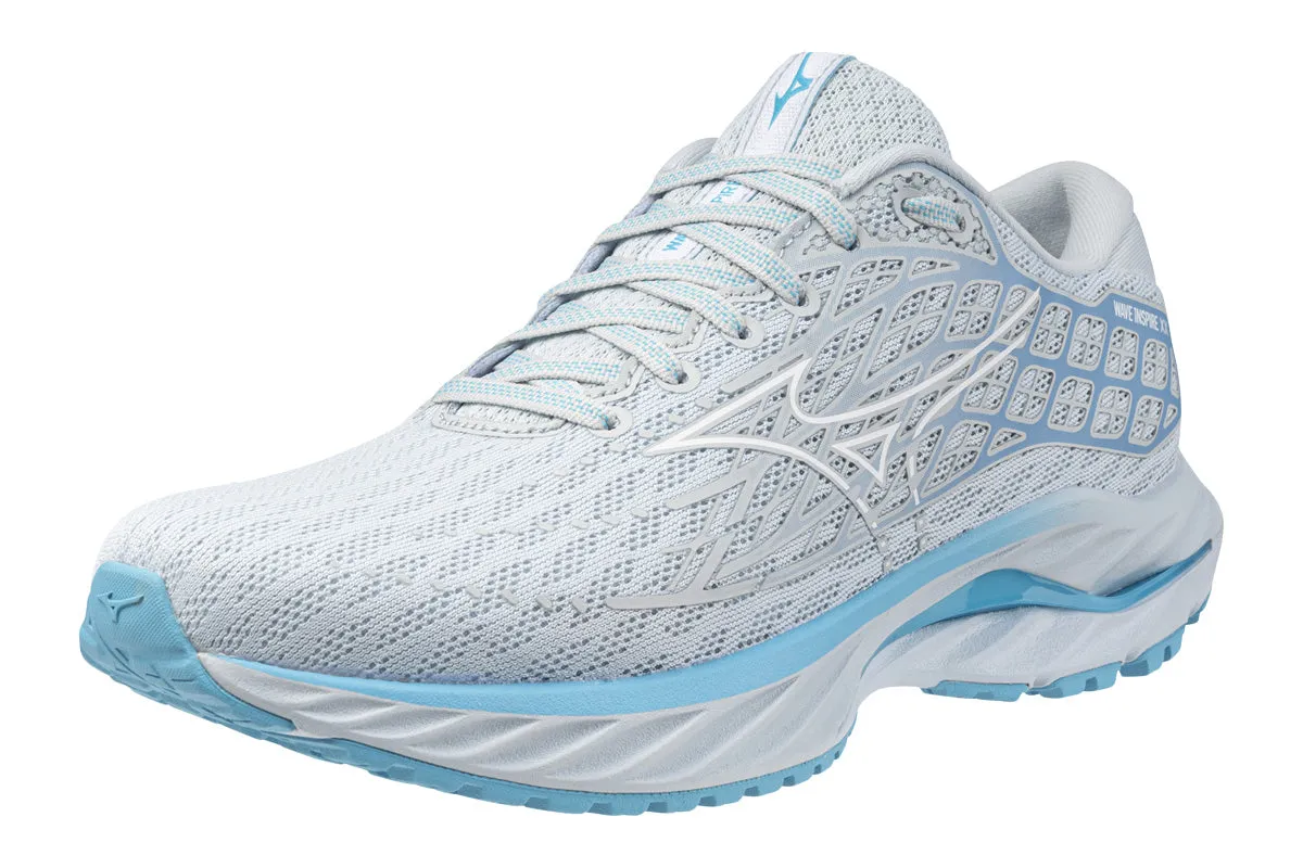 Mizuno Wave Inspire 20 B Plein Air/River Blue Womens