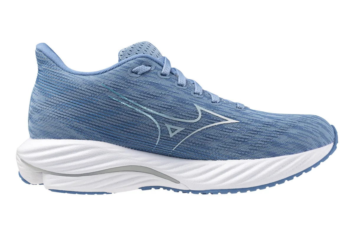 Mizuno Wave Rider 28 B Glacier Lake/White/Parisian Blue Womens