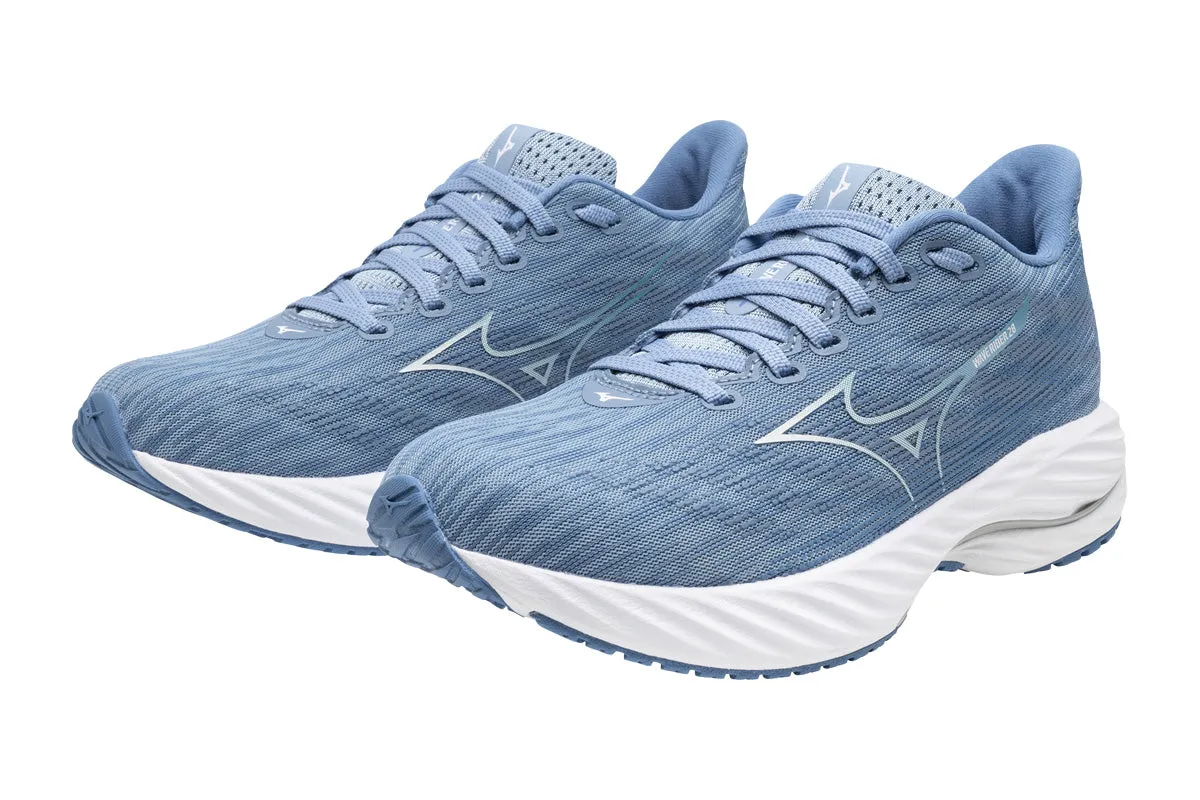 Mizuno Wave Rider 28 B Glacier Lake/White/Parisian Blue Womens