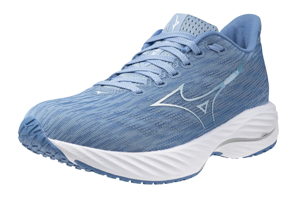 Mizuno Wave Rider 28 B Glacier Lake/White/Parisian Blue Womens