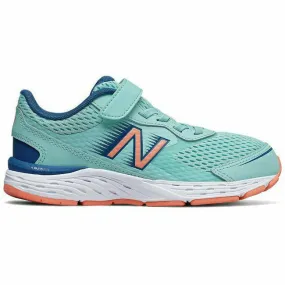 New Balance Little Kids Hash 680v6 Velcro Bali Blue