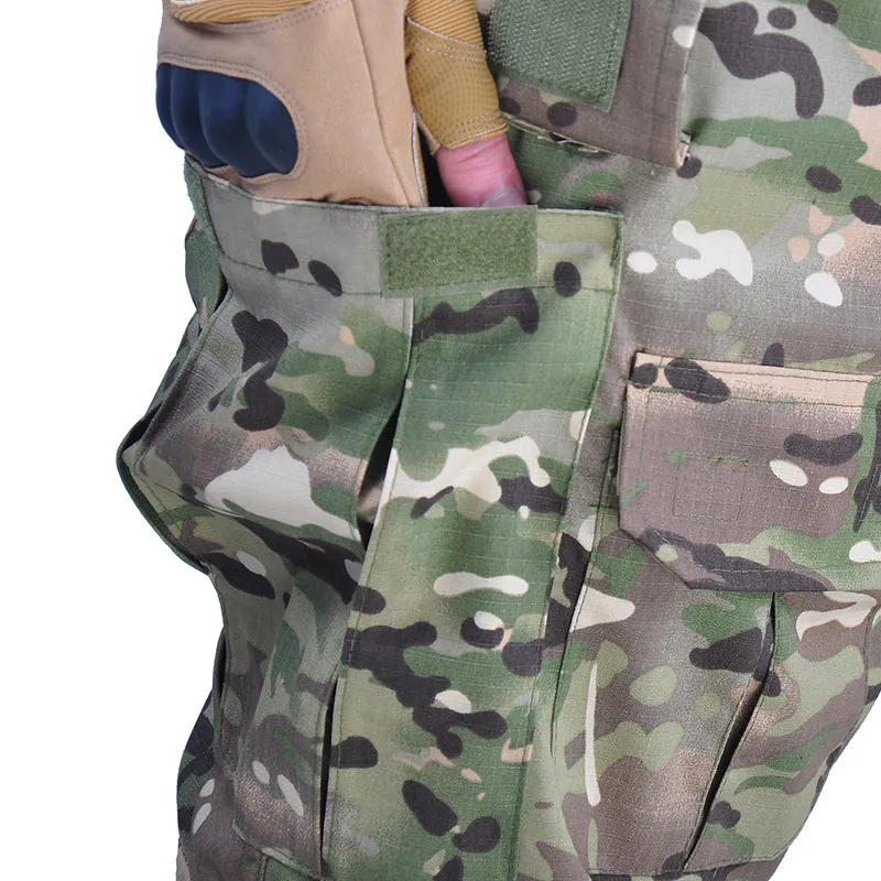 Outdoor Army Fan Camouflage with Knee Pads Men's Pants