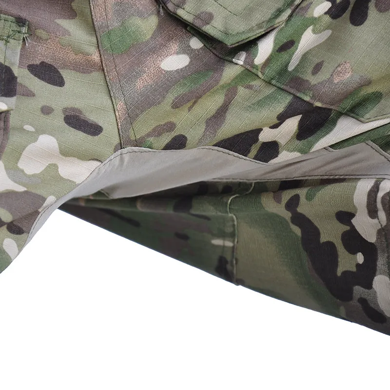 Outdoor Army Fan Camouflage with Knee Pads Men's Pants