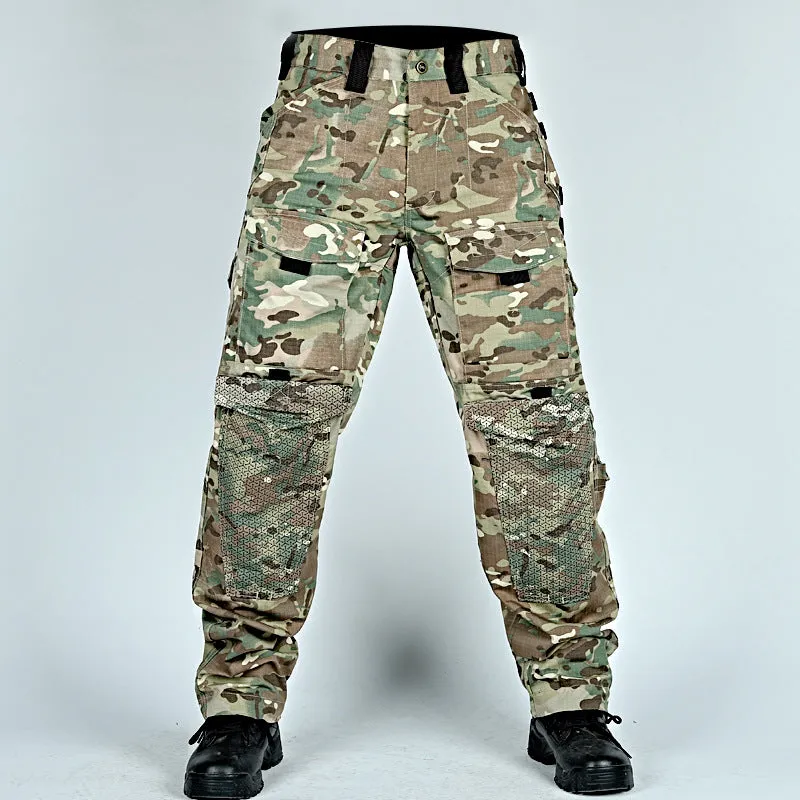 Outdoor Split Joint Loose Men's Pants