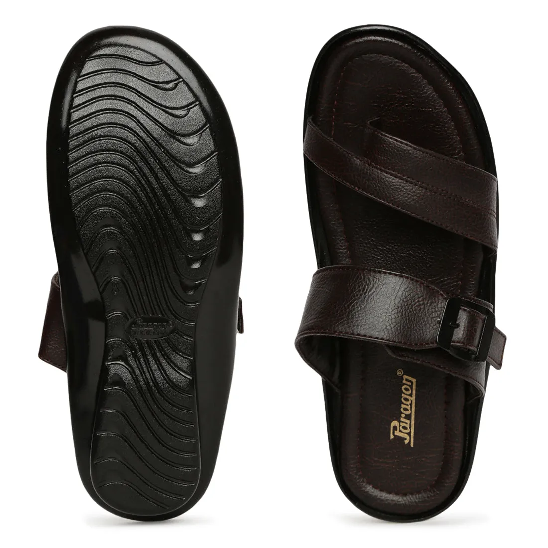 Paragon Men Brown Vertex Sandal (PU66426GP_BRN)