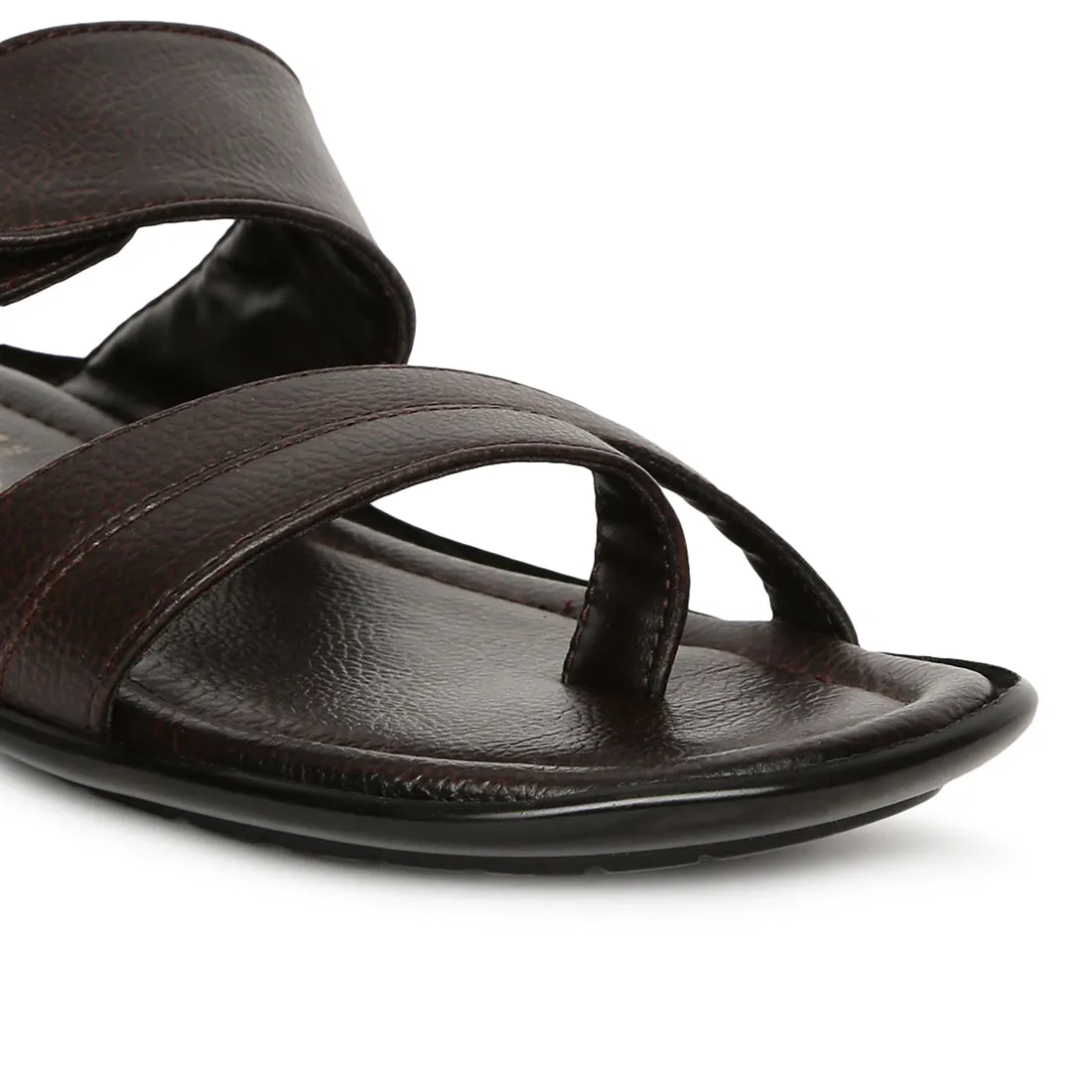 Paragon Men Brown Vertex Sandal (PU66426GP_BRN)