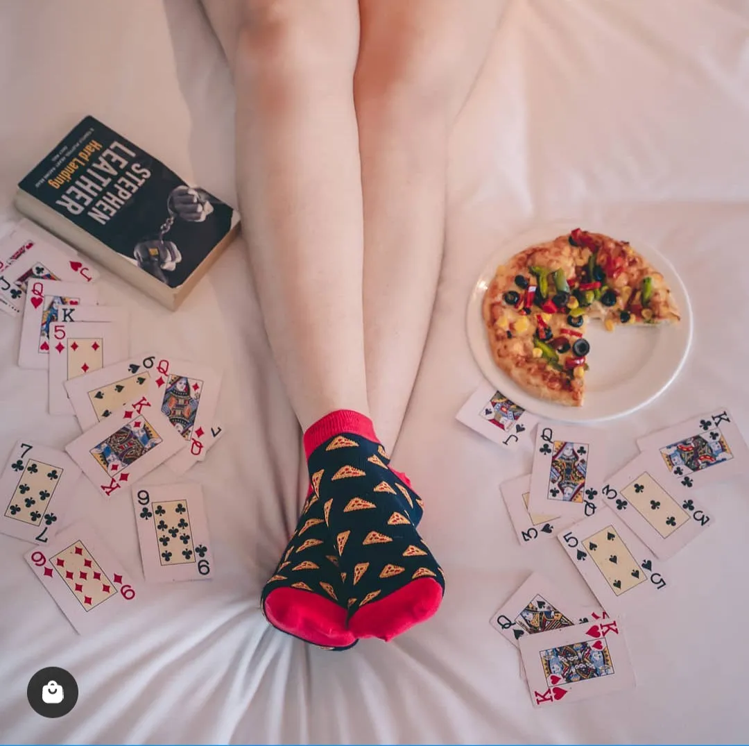 Pizza is Bae Socks