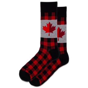 "Maple Leaf" Crew Socks by Hot Sox